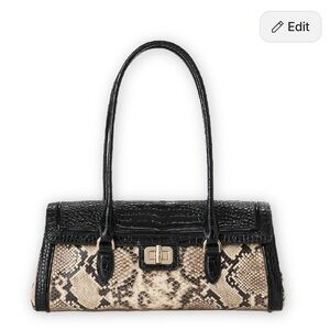 Brahmin Dayan Embossed Leather Bag